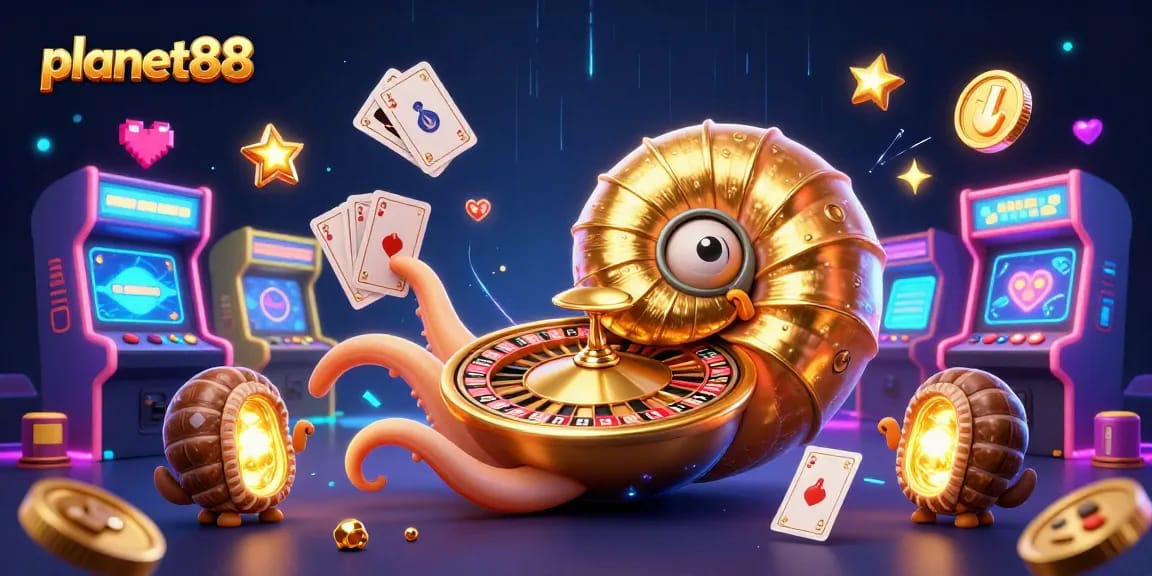 Play exciting games at planet88's vibrant arcade and win fantastic jackpots.