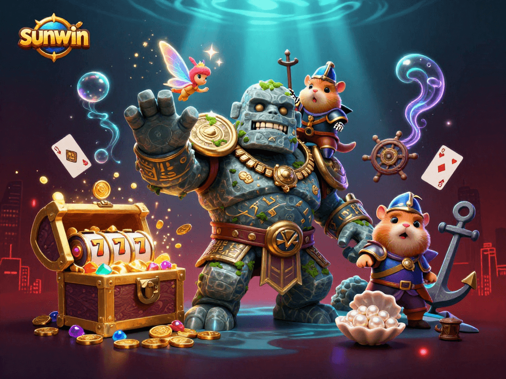 Experience the magic of sunwin while exploring undersea treasures in a vibrant casino adventure.