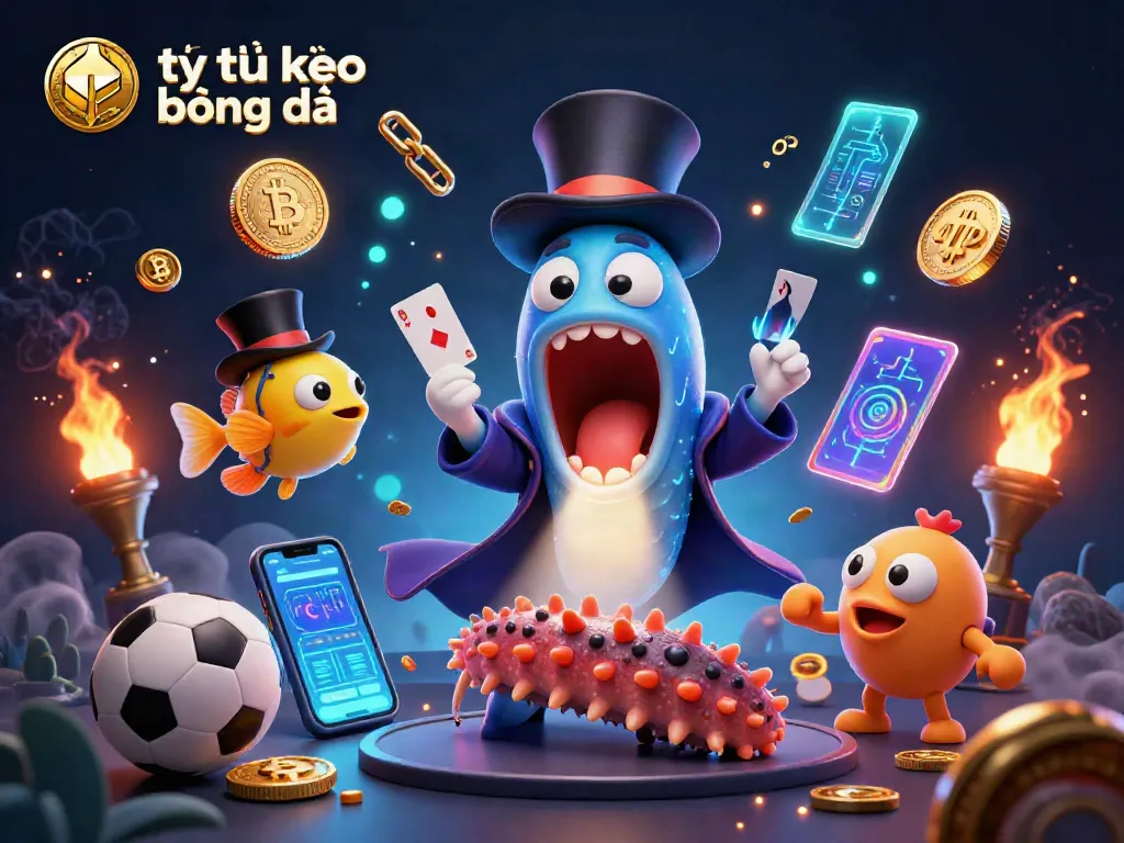 Experience thrilling tỷ lệ kèo bóng đá as the deep-sea creatures engage in a magical betting spectacle.