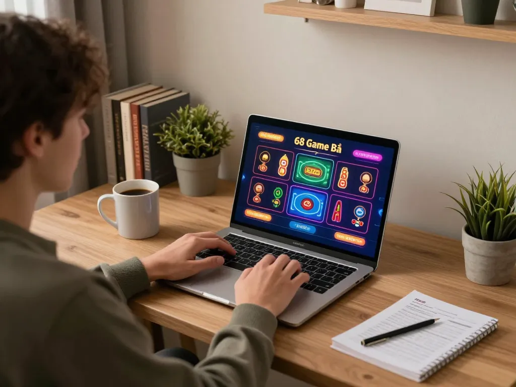 Experience thrilling gameplay at 68 Game Bài with a player engaging in strategic betting actions.