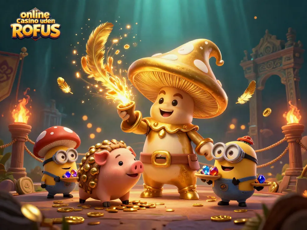 Experience the thrill of winning at online casino uden ROFUS with magical elements and rich graphics.
