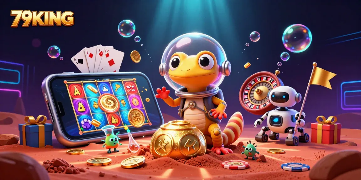 Engage in thrilling gameplay at 79KING with vibrant slot machines and exciting casino elements.
