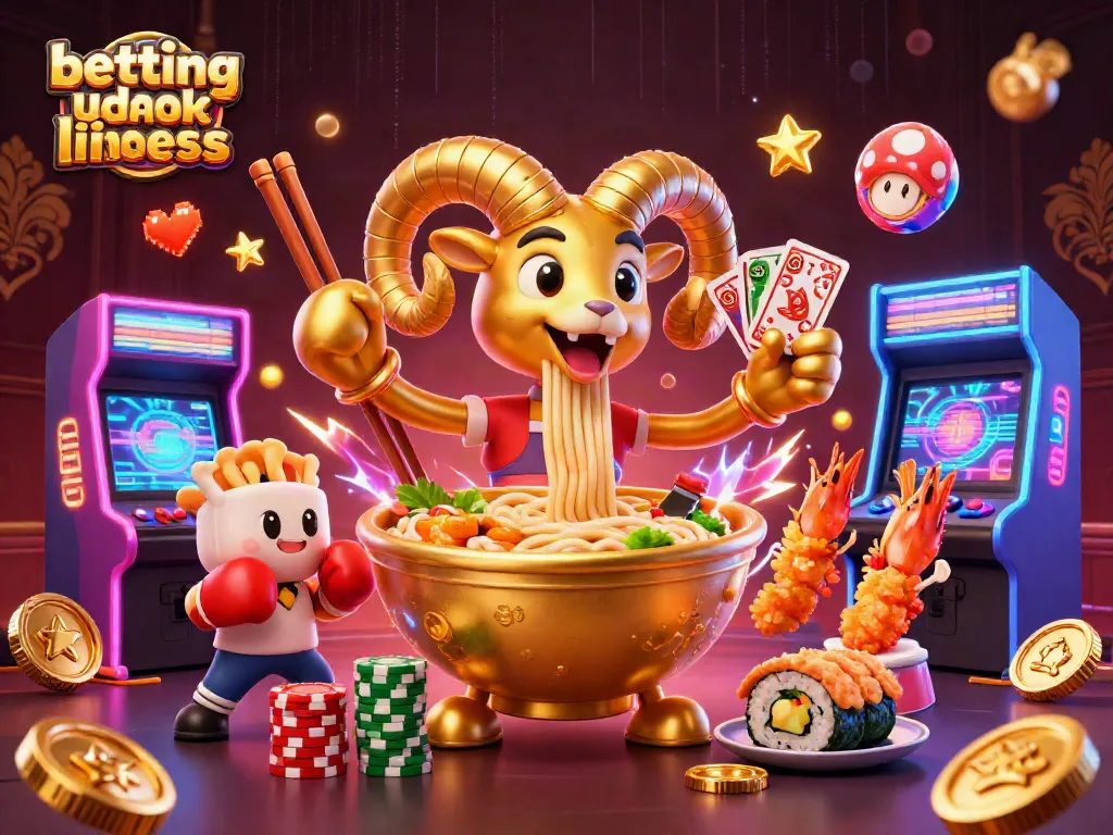 Experience thrilling betting uden dansk licens with a vibrant 3D casino scene featuring unique characters and energetic game elements.