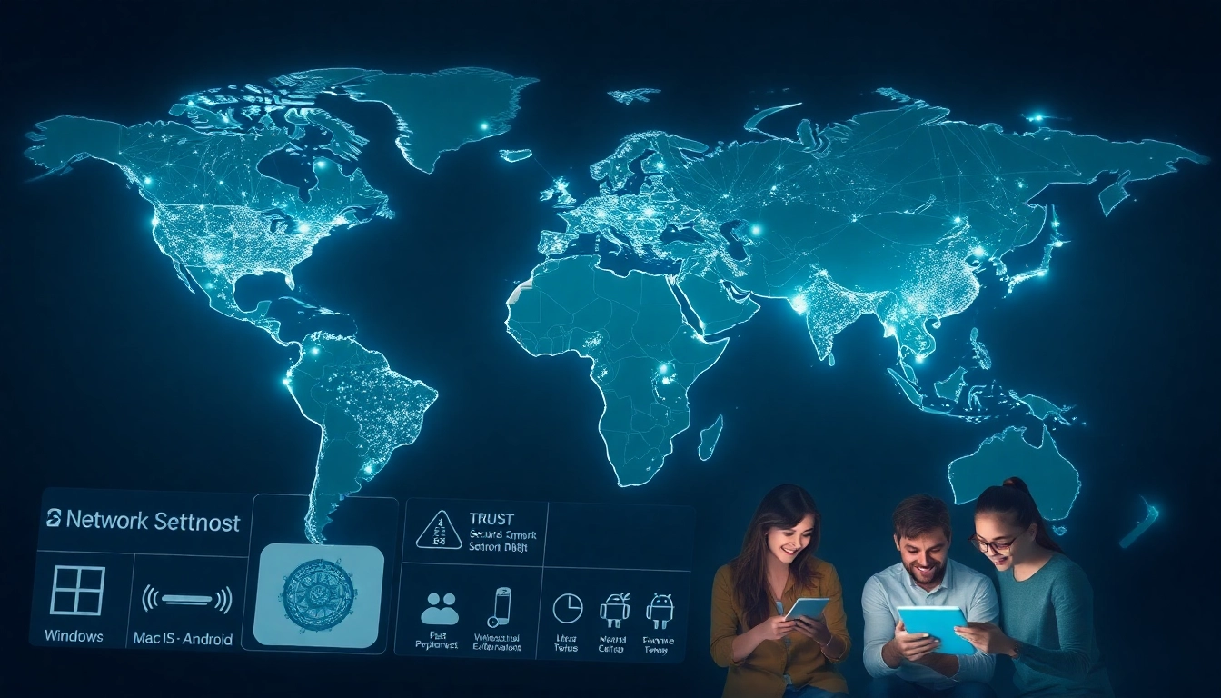Global smart network acceleration services at 快连官网, showcasing users enjoying seamless connections worldwide.