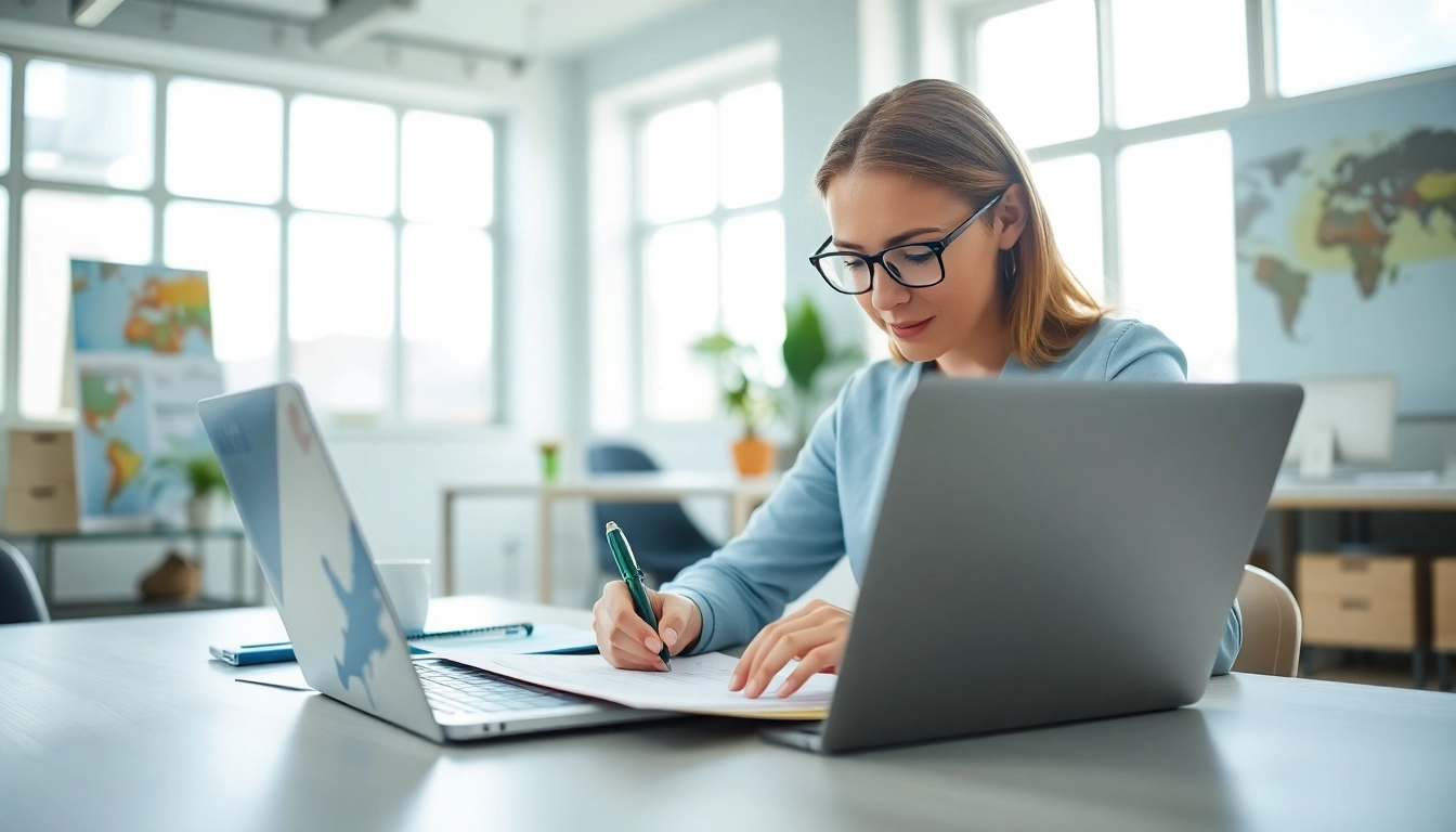 Complete the eta application uk seamlessly in a bright office with necessary documents.