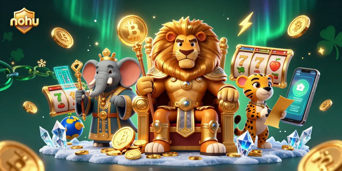 Experience nohu's exciting casino adventure featuring vibrant characters and thrilling game elements.