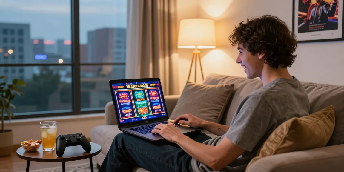Online gaming at home with casinos that accept credit cards, showcasing excitement and comfort.