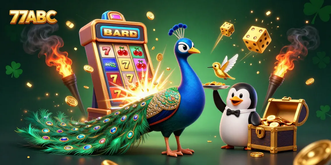 Engage in thrilling gameplay at 77ABC with dynamic 3D casino characters and exciting game elements.