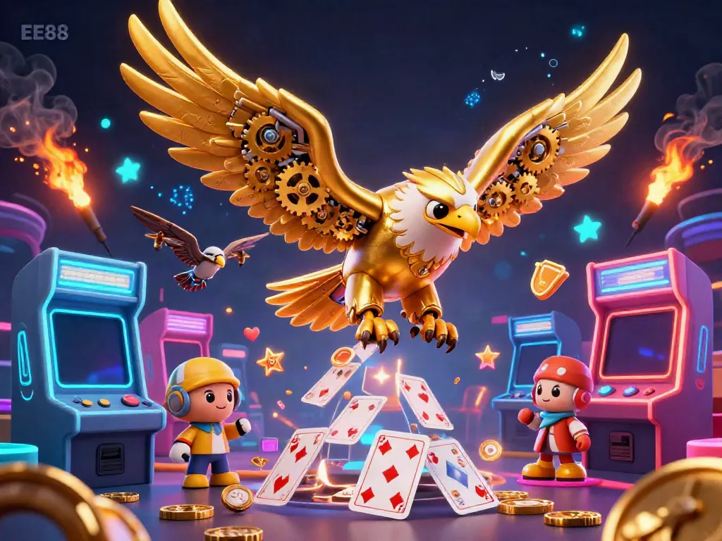 Experience exciting gambling with EE88's dazzling casino games and glowing graphics in an ultra-detailed scene.