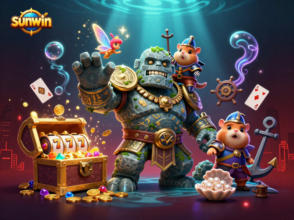 Experience the magic of sunwin while exploring undersea treasures in a vibrant casino adventure.