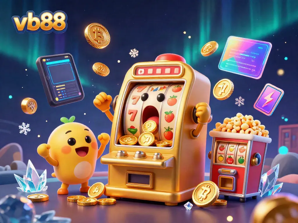 Experience big wins with vb88's lively golden slot machine and cheering baby slots