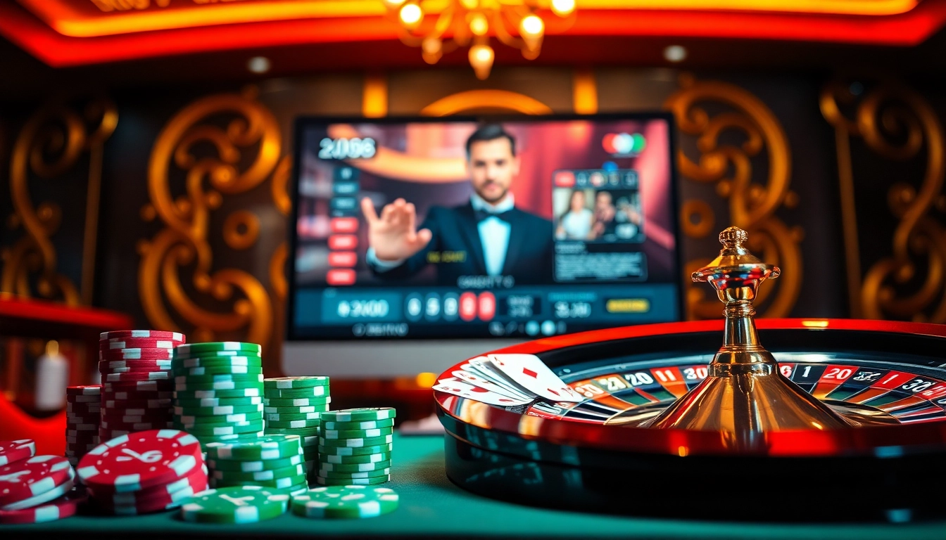 Experience high-stakes poker action and live streaming at https://bj88daga.dev/ with a casino-themed atmosphere.