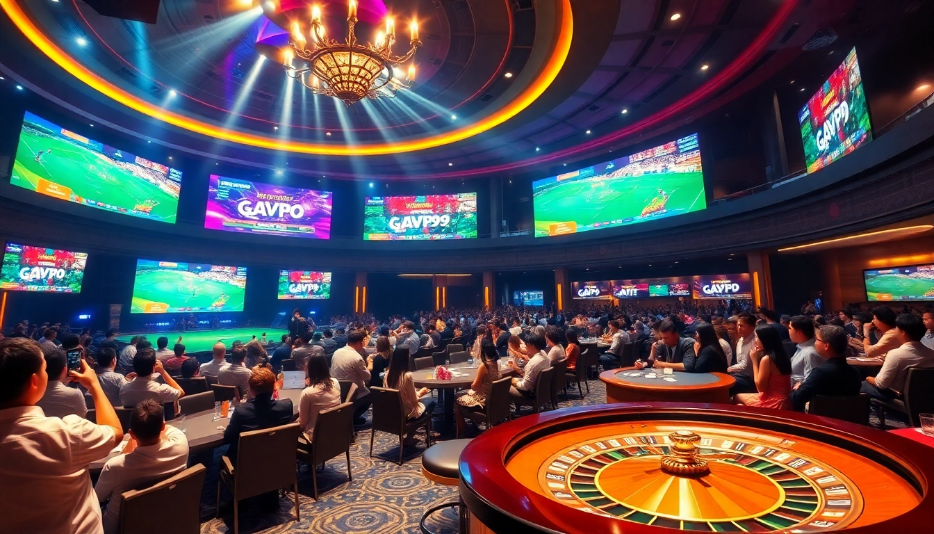 xem đá gà trực tiếp tại gavb79 features exciting live betting scenes with vibrant colors and professional setups.