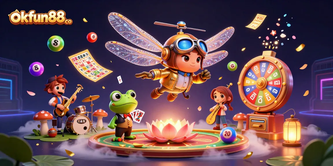 Experience the excitement of okfun88 co with vibrant casino action and engaging characters.