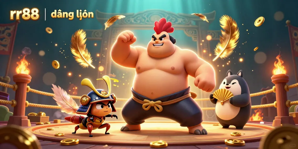 Engage in exciting gameplay at rr88 | đăng nhập with colorful casino characters amid thrilling action scenes.